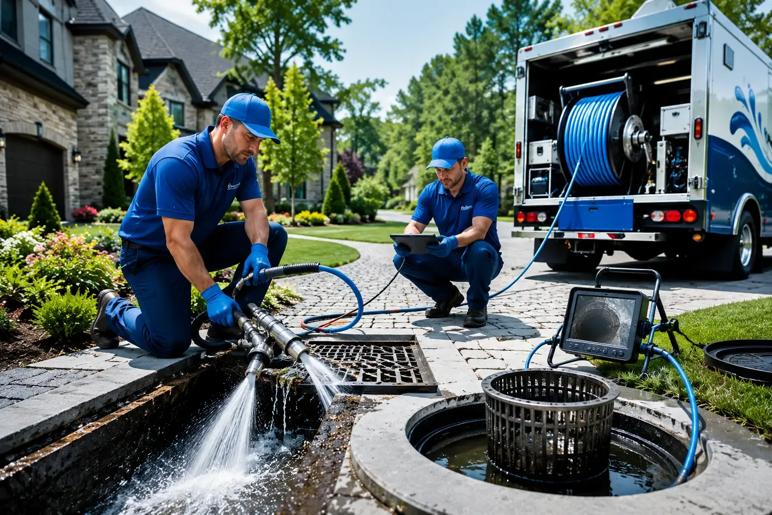 Local outdoor drain cleaning professionals in Howard, PA
